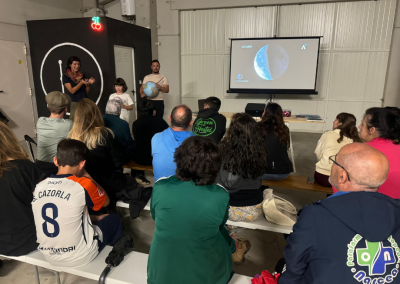 Actividad de divulgación