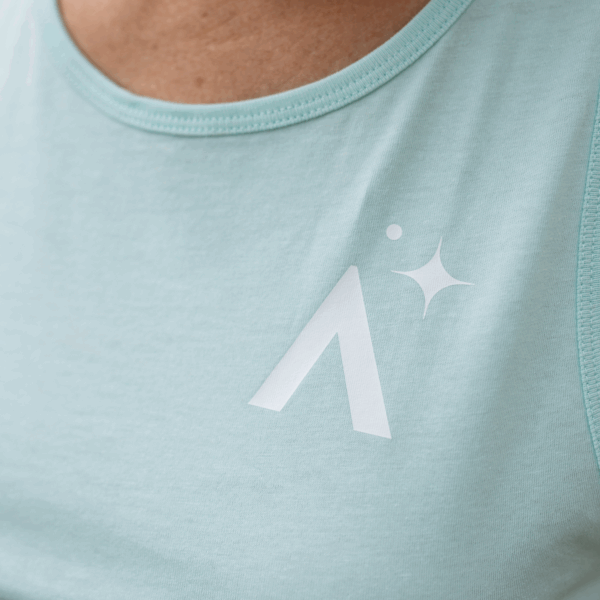 Camiseta de tirantes artic blue - Imagen 3