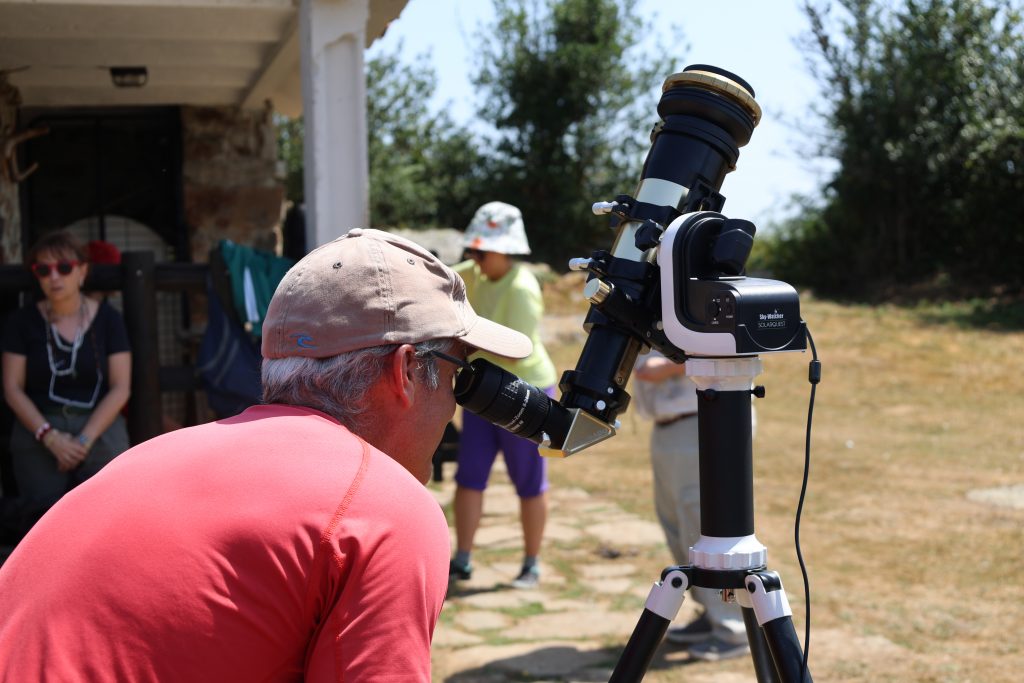Observación solar en Quirós