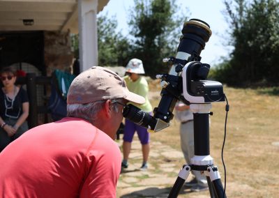 Observación solar en Quirós