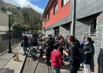 Asistentes a la actividad Desayuno con eclipse