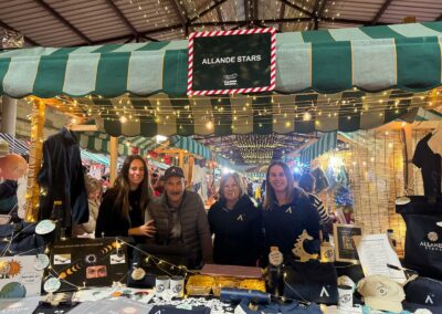 Stand de Allande Stars Mercado de Navidad Allande Mágico