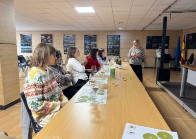 Cata de Estrellas con Bodega Vidas en el Mercado de Navidad Allande Mágico