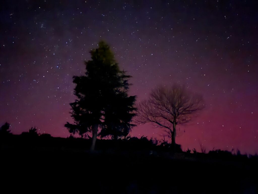 Auroras desde Cereceda enero 2026