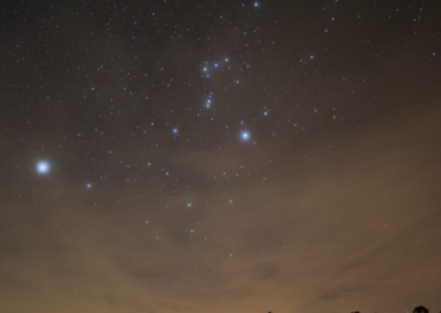Orión en la Observación nocturna de AstronoMUJA 2026