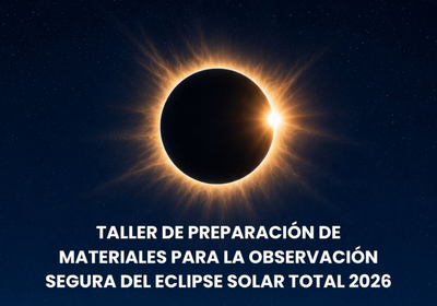 Taller de preparación de materiales para el eclipse en Mieres – 14 de julio