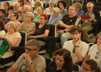 Asistentes a la actividad en el Concello de Monforte de Lemos