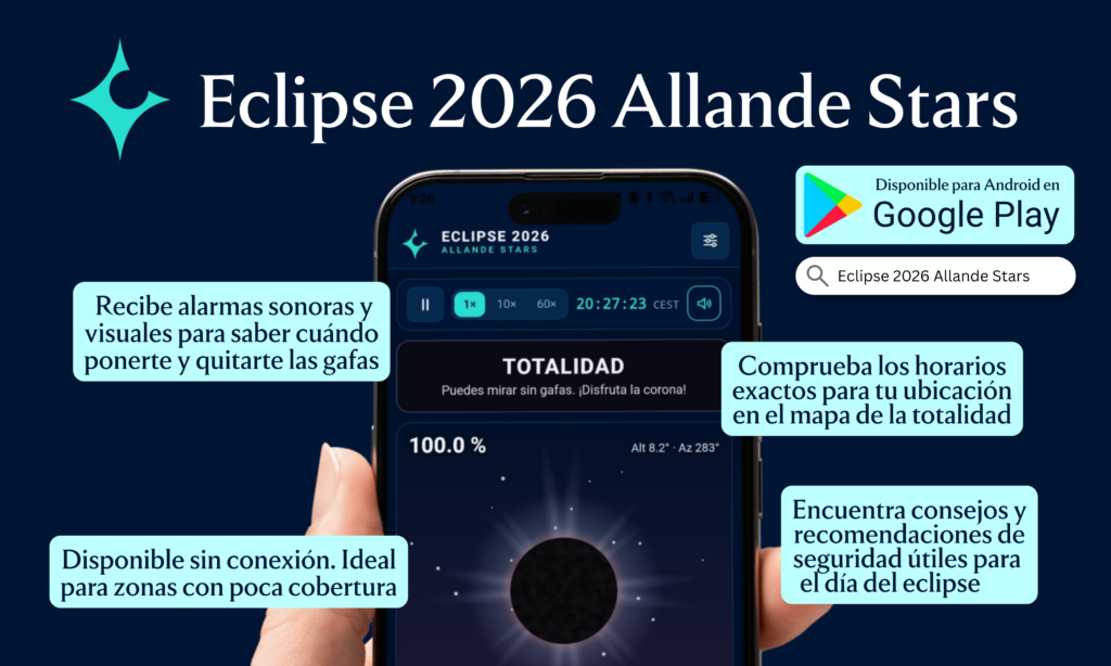 banner app eclipse 2026 Allande Stars