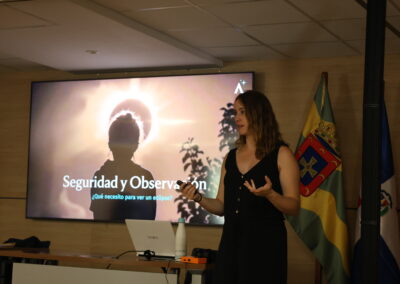 Taller de preparación para el eclipse Jornadas Camino de la Sombra